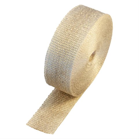 Heatshield Products Inferno Header Wraps 325050 Exhaust and Wrap, 2000 degrees F, Inferno, Natural Silica Filament, 2.0 in. Width, 50.0 ft. Length, Each