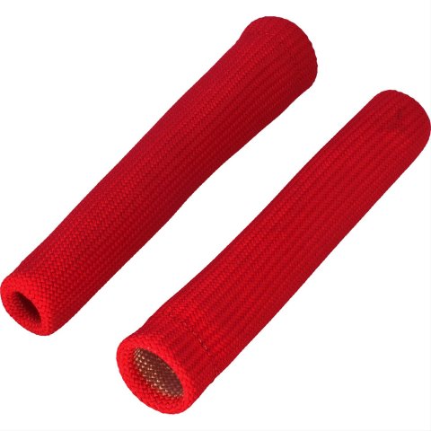 Heatshield Products Insul-Boot Heat Shields 400201 Spark Plug Boot Shields, 1,200 degrees F, Red, 1 in. i.d., 6 in. Length, Pair