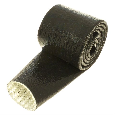 Heatshield Products Fire Shield Sleeves 210050 Heat Protection, Shield, 500 degrees F Maximum, Slip-on, Black, 1.50 in. Diameter, 36 in. Length, Each