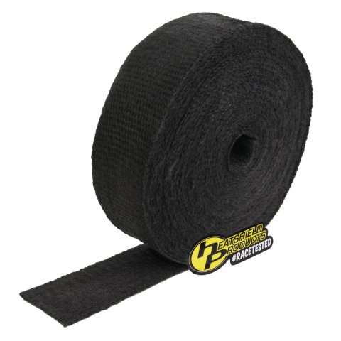 Heatshield Products Inferno Header Wraps 325550 Exhaust and Wrap, 2000 degrees F, Inferno, Black Silica Filament, 2.0 in. Width, 50.0 ft. Length, Each