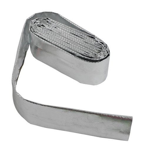 Heatshield Products Thermaflect Sleeves 270115 Heat Shield, Sleeve, 1,100 Degrees F, 1.25 in. Diameter, 120.0 in. Length, Each