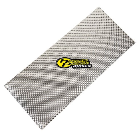 Heatshield Products Inferno Shields 120636 Heat Shield, Inferno, 1,800 degrees F, 321 Stainless Steel, Screw-on, 24 in. Width, 35 in. Length, Each