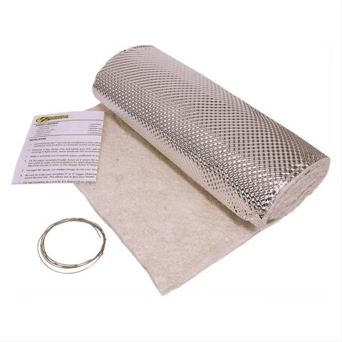 Heatshield Products Armor Exhaust Heat Shields 177009 Shield, Armor, Exhaust, 1,800 degrees F, 0.25 in. Thick, 36 in. Length, 12 in. Width, Jeep, 4.0L, Kit
