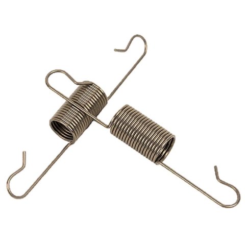 Heatshield Products Exhaust Wrap Fasteners 352004 Shepherd Hooks Thermal Springs, Stainless Steel, Holds or Manifold Shield in Place, Pair