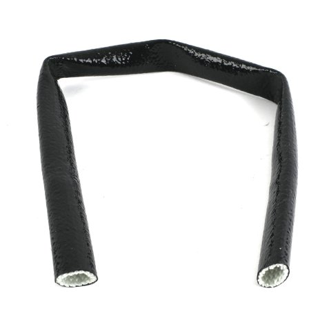 Heatshield Products Fire Shield Sleeves 210046 Heat Protection, Shield, 500 degrees F Maximum, Slip-on, Black, 1.000 in. Diameter, 36 in. Length, Each