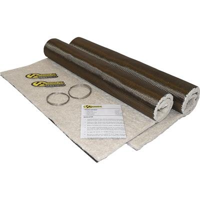 Heatshield Products Lava Header Armor 177815 Exhaust, Heat Shield, Armor, 2,200 Degrees F, 18 in. Length, 24 in. Width, .500 in. Thick, Pair