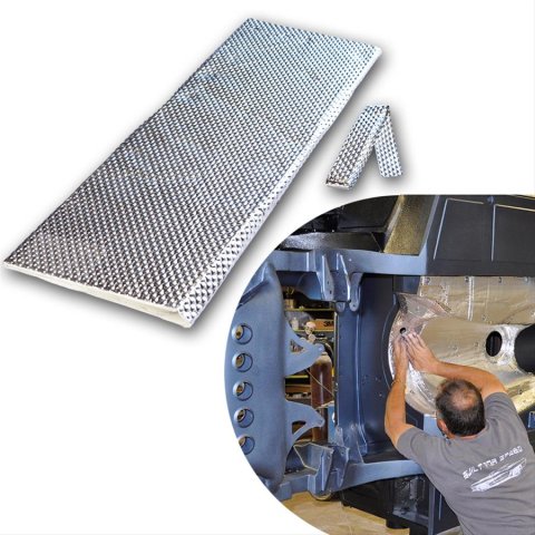 Heatshield Products HP Sticky Shields 180025 Heat Shield, Sticky, 1,100 Degrees F, 36 in. Length, 47 in. Width, Each