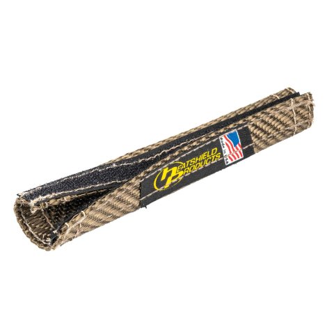 Heatshield Products Lava Tube Shield 281040 Heat Sleeve, Shield, Hook and Loop, 2,000 degrees F, 0.750 in. Diameter, 6.00 in. Length, Each
