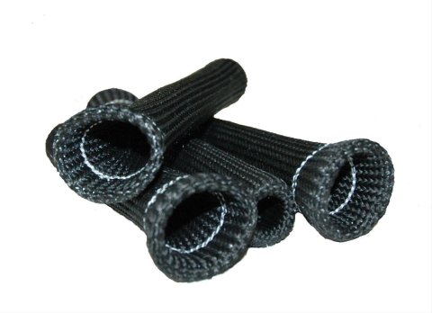 Thermo-Tec Cool-It Plug Wire Sleeves 14262 Spark Boot Protector, Sleeves, 6 in., Black, Set of 4