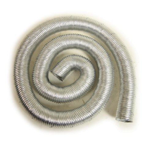 Thermo-Tec Thermo-Flex Aluminum Heat Shield Sleeves 17075 Barrier Shield, Thermo-Flex, Wires/Hoses, Silver, Slide-Over, 3/4 in. I.D. x 36 in., Each