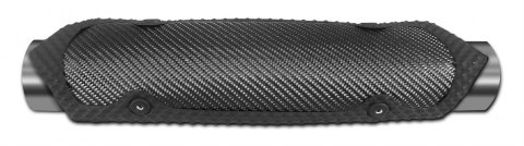 Thermo-Tec Rogue Series Clamp-On Heat Shields 11501 Shield, Series, Lava Rock, Ricochet Black, Clamp-On, Fits 3.750 in. Tubing Diameter, 5.750 in. Length, Each