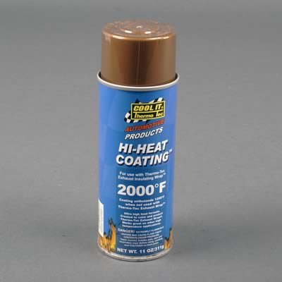 Thermo-Tec Hi-Heat Coating 12003 Exhaust Wrap Coating, High-Temperature, Copper, 11 oz. Spray Can, Each