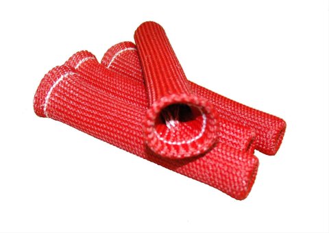 Thermo-Tec Cool-It Plug Wire Sleeves 14271 Spark Boot Protector, Sleeves, 6 in., Red, Set of 6