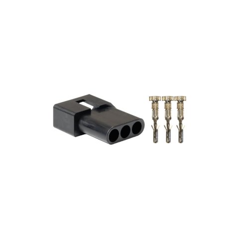 FuelTech Travel Sensor Connectors 5011100155 Wire Connector, Connector, 3-Pin, Each