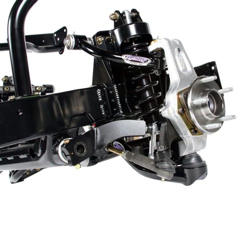 Detroit Speed Chevy II Subframes 032032-SDS Front Suspension Package, Subframe, 5 x 4 3/4 in. Bolt Pattern, Single Adjustable Coilover, Chevy, Kit