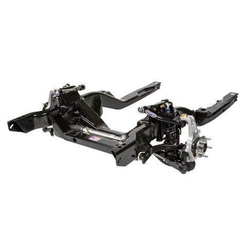 Detroit Speed Hydroformed Subframes 032004-SDS Subframe, Hydroformed, Steel, Black Powdercoated, 450 lb/in. Spring Rate, Power Rack, Chevy, Pontiac, Kit