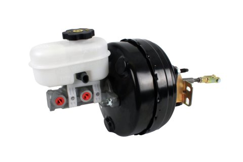 Detroit Speed Master Cylinder and Brake Booster Assemblies for 1970-1981 CAMARO, FIREBIRD - 050106DS Cylinder, Booster, Aluminum, Natural/Black, 9 in. Diameter, Chevy, Pontiac, Kit