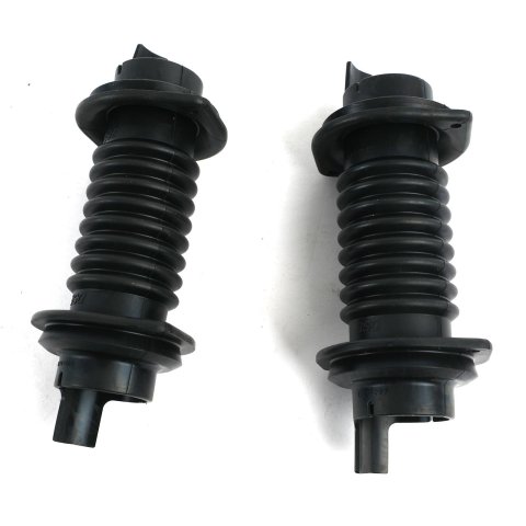 Detroit Speed Door Jamb Wiring Boot Kits 010420DS Convoluted Tubing, Boot, Rubber, 1.30 in I.D, 3 in - 4.250 in length, Hardware,