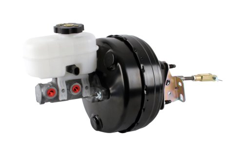 Detroit Speed Master Cylinder and Brake Booster Assemblies 050109DS Cylinder, Booster, Aluminum, Steel, Natural, Black, 9 in. Diameter, Buick, Chevrolet, Oldsmobile, Pontiac, Kit