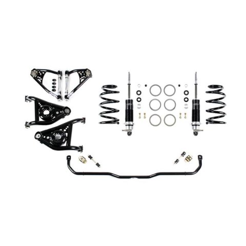 Detroit Speed Front Kit 2 Suspension Kits 031350-DDS Package, Front, 2, Double Adjustable Coilovers, Sway Bar, GM F/X-Body, Small Block or LS Engine,