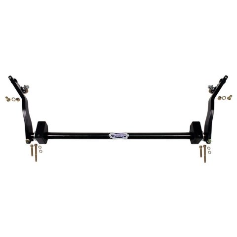 Detroit Speed Splined Anti-Roll Bars 031404DS Sway Bar, Splined, Front, Modular, Steel, Black Powdercoated, 1.500 in. Diameter, Buick, Chevy, Pontiac, Kit