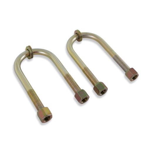 Detroit Speed U-Bolt Kits 040704DS U-Bolt, Round Style, .750 in. Diameter, 3.5 in. Width, 7.5 in. Length, Pair