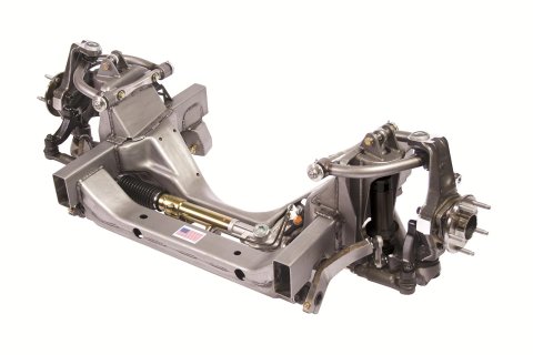 Detroit Speed X-Gen 535 Front Suspension Modules 032043-SDS Package, Module, Powdercoated, 5 x 4 3/4 in. Bolt Pattern, Single Adjustable Coilover, Universal, Kit