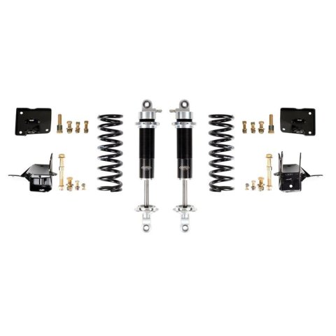 Detroit Speed Non-Adjustable Coilover Kits 042406DS Kit, Rear, Gas Shocks, 175 lbs./in. Spring Rate, Buick, Chevy, Oldsmobile, Pontiac, Kit