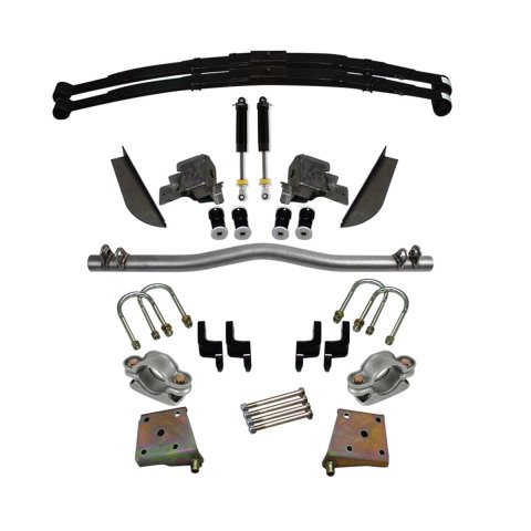 Detroit Speed Mini-Tub Leaf Spring Kits 041233DS Suspension Package, Rear, Springs, 2 in. Drop, Chevrolet, Kit