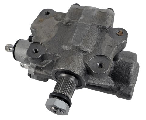 Detroit Speed Power Steering Boxes 090216DS Boxes, Assist, 12.7:1 Ratio, Front Steer Style, Cast Iron, Natural Finish, 3/4 in. x 30-Spline, Chevy, GMC, Each