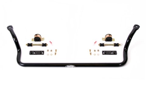 Detroit Speed Tubular Anti-Roll Bars 031406DS Sway Bar, Tubular, Front, Hollow, Steel, Black Powdercoated, 1.375 in. Diameter, Buick, Chevy, Pontiac, Kit