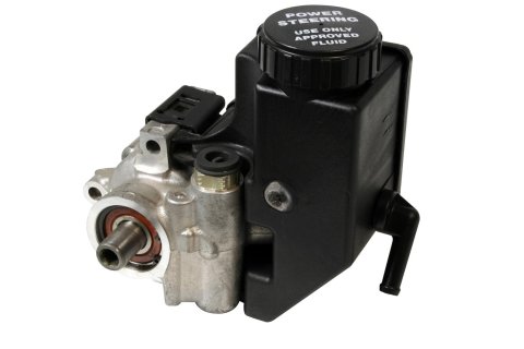 Detroit Speed Power Steering Pumps 090901DS Pump, GM Type 2, Aluminum Housing, Natural, Reservoir, Each