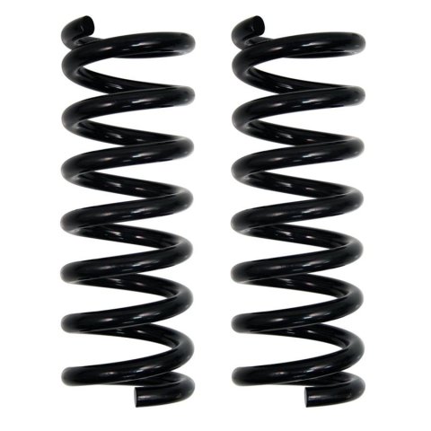 Detroit Speed Stock Height Springs 031111PDS Coil Springs, Height, Front, Black Powdercoated, Buick, Chevy, GMC, Oldsmobile, Pontiac, Each