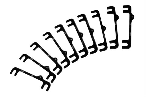 Detroit Speed Track Kit Camber Shims 031713DS Alignment Camber, Control Arm Spacer, One Front Wheel, Set of 10