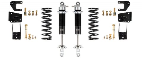 Detroit Speed Non-Adjustable Coilover Kits 042413DS Kit, Rear, Moser Axle, Non-Adjustable, 1964-66 A-Body, Kit