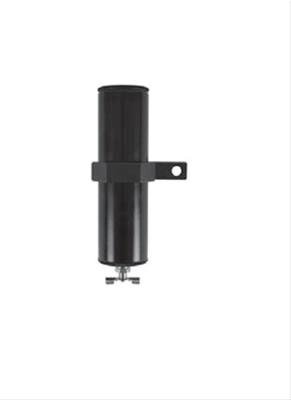 Detroit Speed Billet PCV Catch Cans 060110DS Can, PCV, Round, Aluminum, Black Anodized, 1/4 in. NPT Female Threads Inlet and Outlet, Each