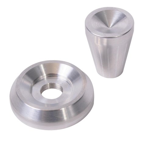 Detroit Speed Billet Aluminum Headlight Knobs 121502 Dash Knob, Type, Aluminum, Natural, Chevy, Each