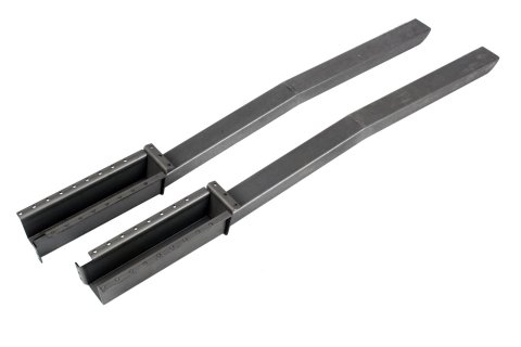Detroit Speed Weld-On Subframe Connectors 010105DS Connectors, Weld-on, Steel, Natural, Ford, Kit