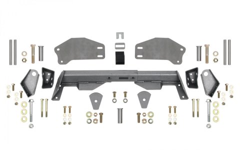 Detroit Speed EXO Braces 010115DS Brace, Torque Box, Steel, Natural, Bolt-In, Weld-In, Ford, Mercury, Kit