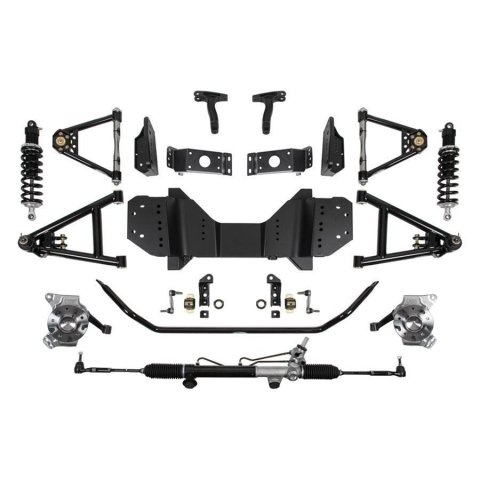 Detroit Speed SpeedMAX Front Suspension Packages 032082-DDS Package, Dual 5 x 5 1/2 in. or 5 x 4 3/4 in. Bolt Pattern, Double Adjustable Coilover, Chevy, GMC, Kit