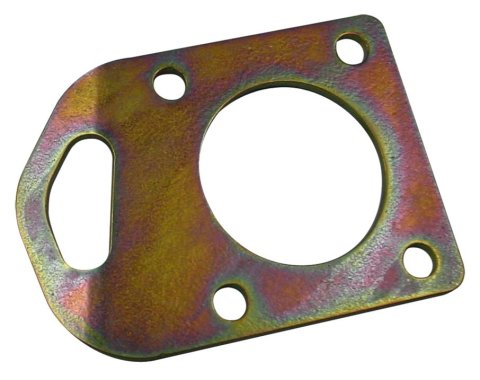 Detroit Speed Tow Hooks 040303RDS Hook, Passenger Side, Steel, Zinc Plated, Chevy, Pontiac, Each