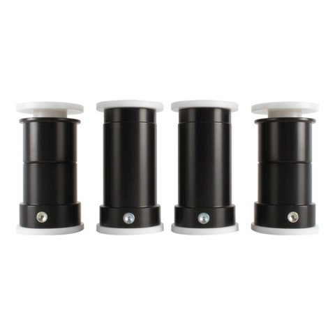 Detroit Speed Leaf Spring Bushings 041403DS Bushings, Rear, Delrin, Black, Buick, Chevy, Oldsmobile, Pontiac, Kit