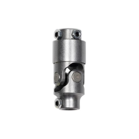 Detroit Speed Steering U-Joints 092517DS Universal Joint, Vibration Reduction, Steel, Natural, 3/4 in. DD, 3/4 in. 36-Spline, Each