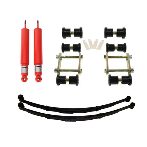 Detroit Speed Rear 1 Kits 041632DS Kit 1, Gas Shocks, 3 in.Dropped Springs, Chevy, Pontiac, Kit