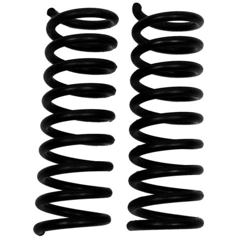 Detroit Speed Lowering Springs 031108PDS Springs, Front, Coil Type, Black Powdercoated, Chevy, Pontiac, Each