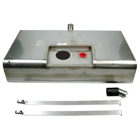 Detroit Speed Stainless Steel Narrowed Fuel Tanks 080179DS Tank, Steel, Tank, Mounting Straps, EFI, Chevy, Pontiac, Kit