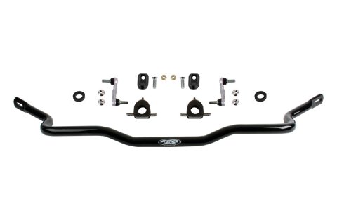 Detroit Speed Tubular Anti-Roll Bars 031417DS Sway Bar, Tubular, Front, Hollow, Steel, Black Powdercoated, 1.375 in. Diameter, Adjustable, Chevy, Pontiac, Kit