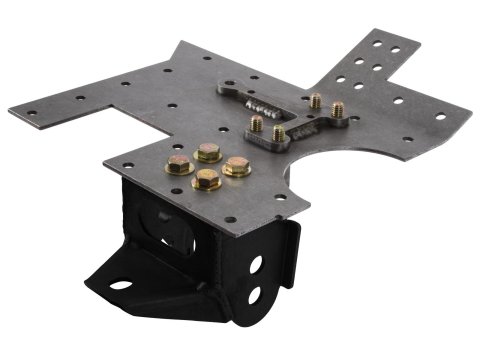 Detroit Speed Heavy-Duty Leaf Spring Pocket Kits 040110DS Pockets, Relocation, Rear, Chevrolet, Kit