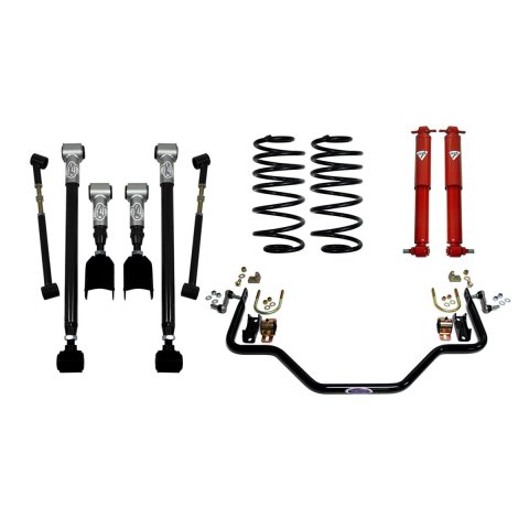 Detroit Speed Rear 2 Kits 041609DS Kit 2, Gas Shock, Springs, Upper/Lower Trailing Arms, Sway Bar, Buick, Chevy, Oldsmobile, Pontiac