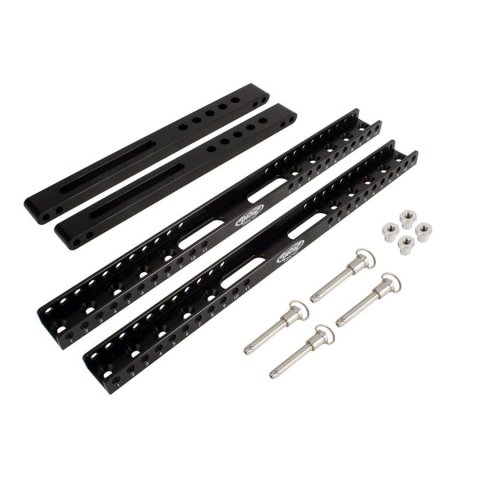 Detroit Speed Inc Seat Brackets 010111DS UNIVERSAL SEAT MOUNT KIT ADJUSTABLE